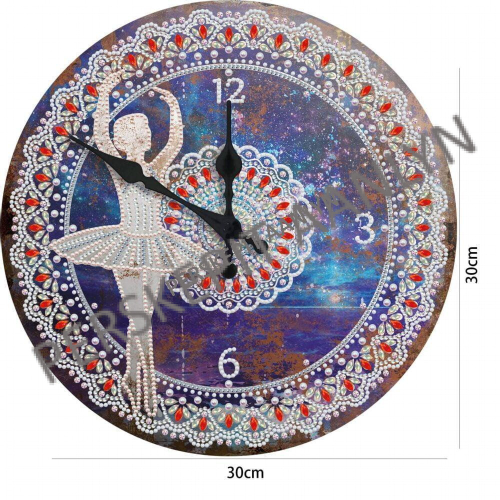 ZBTPH002 Tin Clock_ Diamond Painting Miscellaneous - Image 2