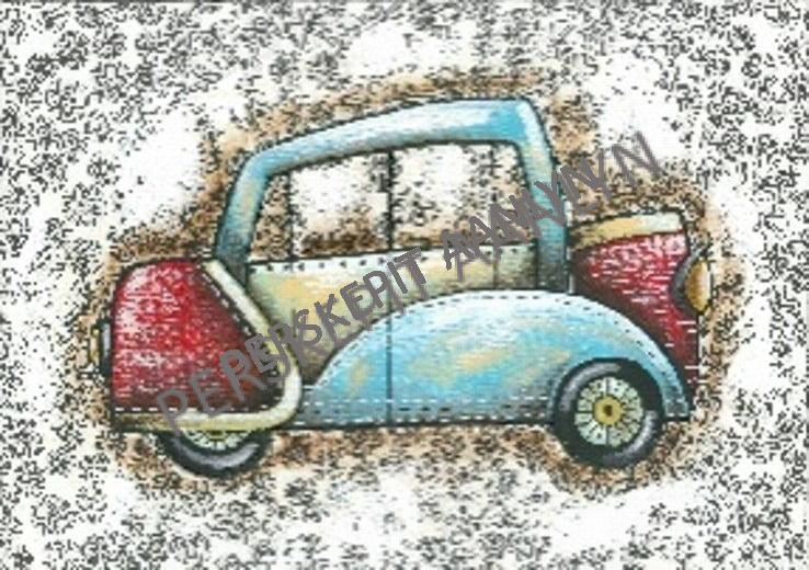 G42486 40cm x 30cm FRAMED ROUND DRILL