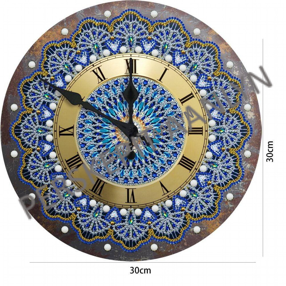 ZBTPH005 Tin Clock_ Diamond Painting Miscellaneous - Image 2