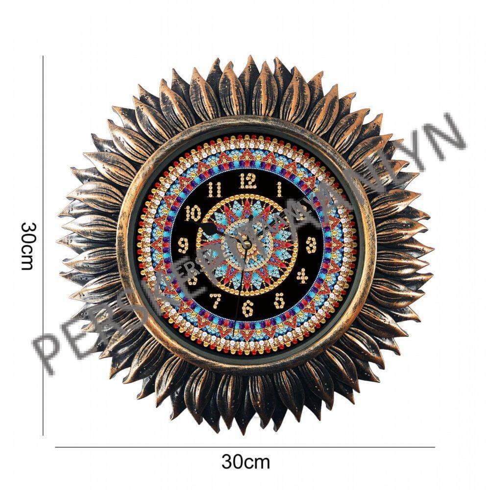 ZBY207 Tin Clock_ Diamond Painting Miscellaneous - Image 2