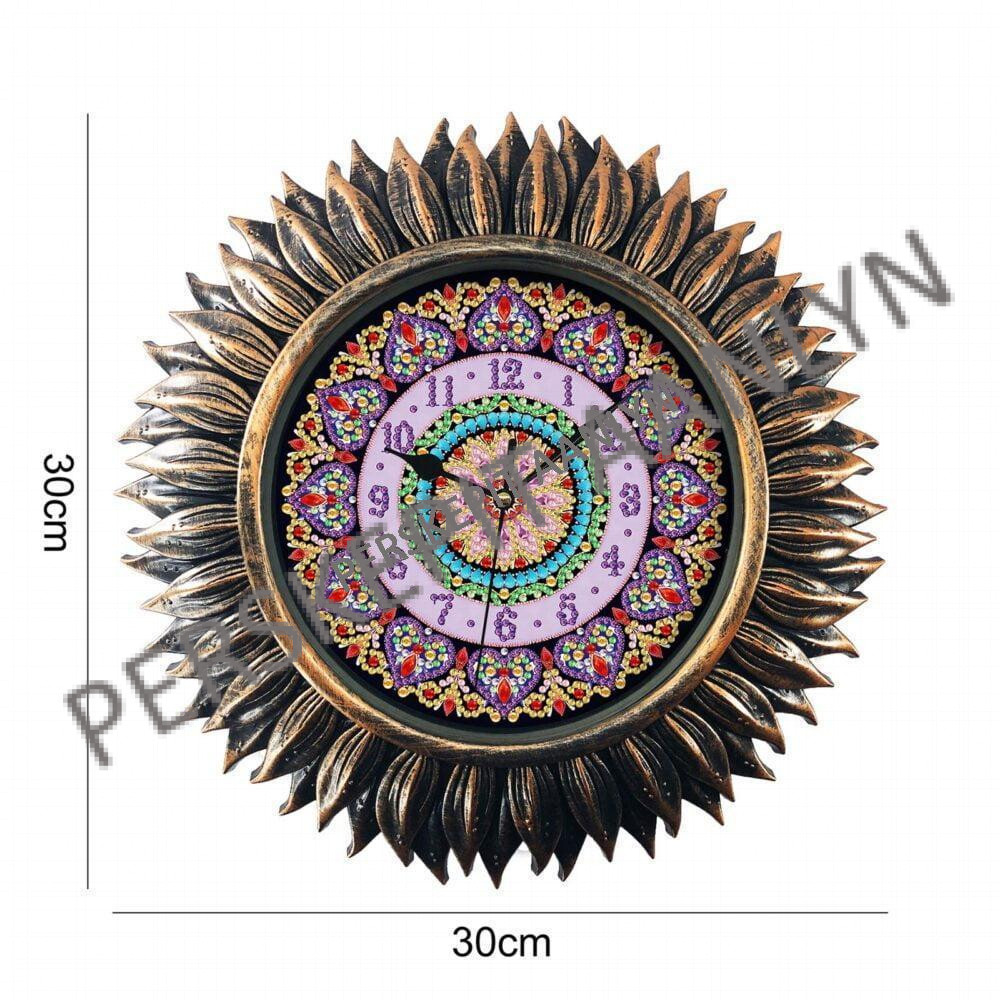 ZBY208 Tin Clock_ Diamond Painting Miscellaneous - Image 2