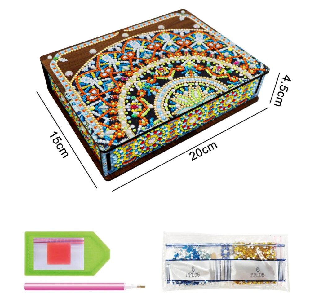 Diamond Painting Jewellery DIY Storage Box JSB003 - Image 2