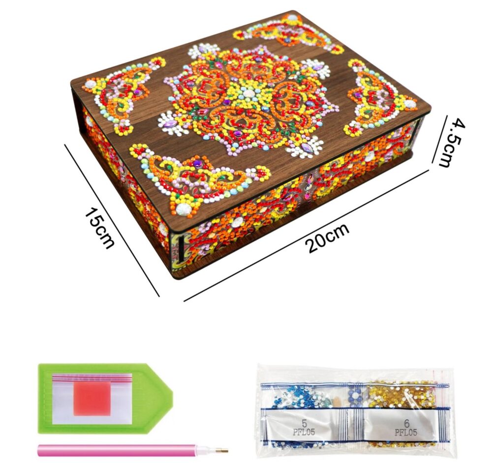 Diamond Painting Jewellery DIY Storage Box JSB004 - Image 2
