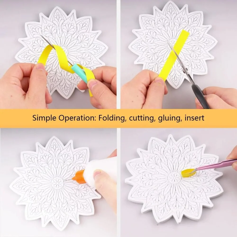 Quilling DIY Wind Chime Kit_ LZQPMD1 - Image 6