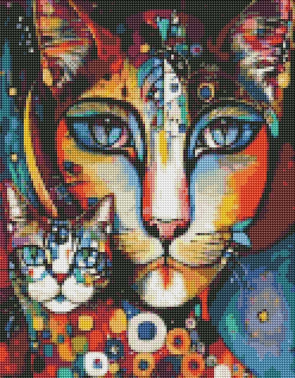 Diamond Painting Full Round Drill DIY Kit_43cm x 53cm G3515 - Image 2