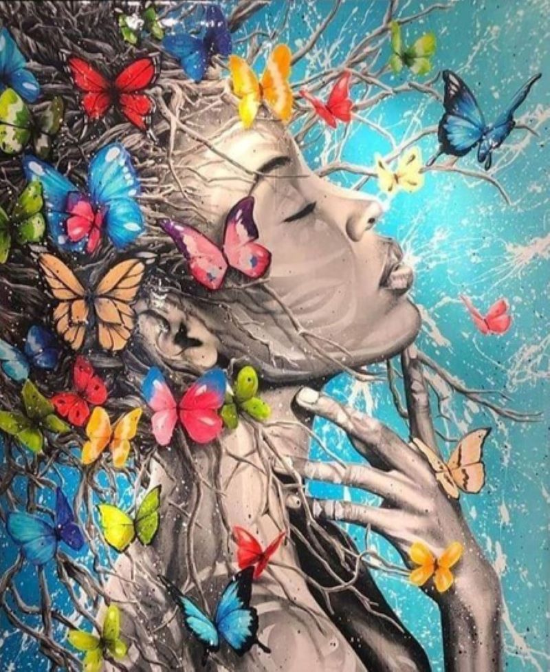 Diamond Painting Full Round Drill DIY Kit_53cm x 63cm G3527