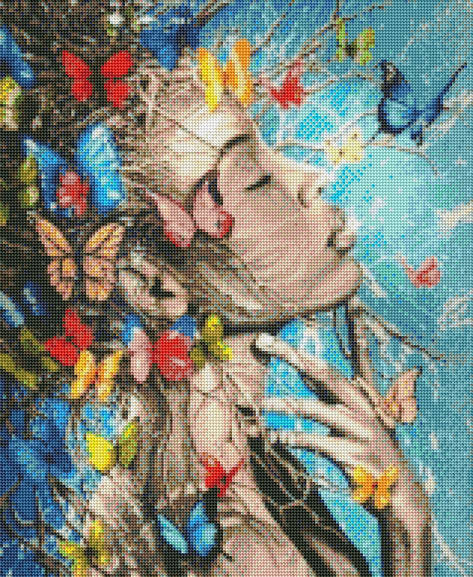 Diamond Painting Full Round Drill DIY Kit_53cm x 63cm G3527 - Image 2