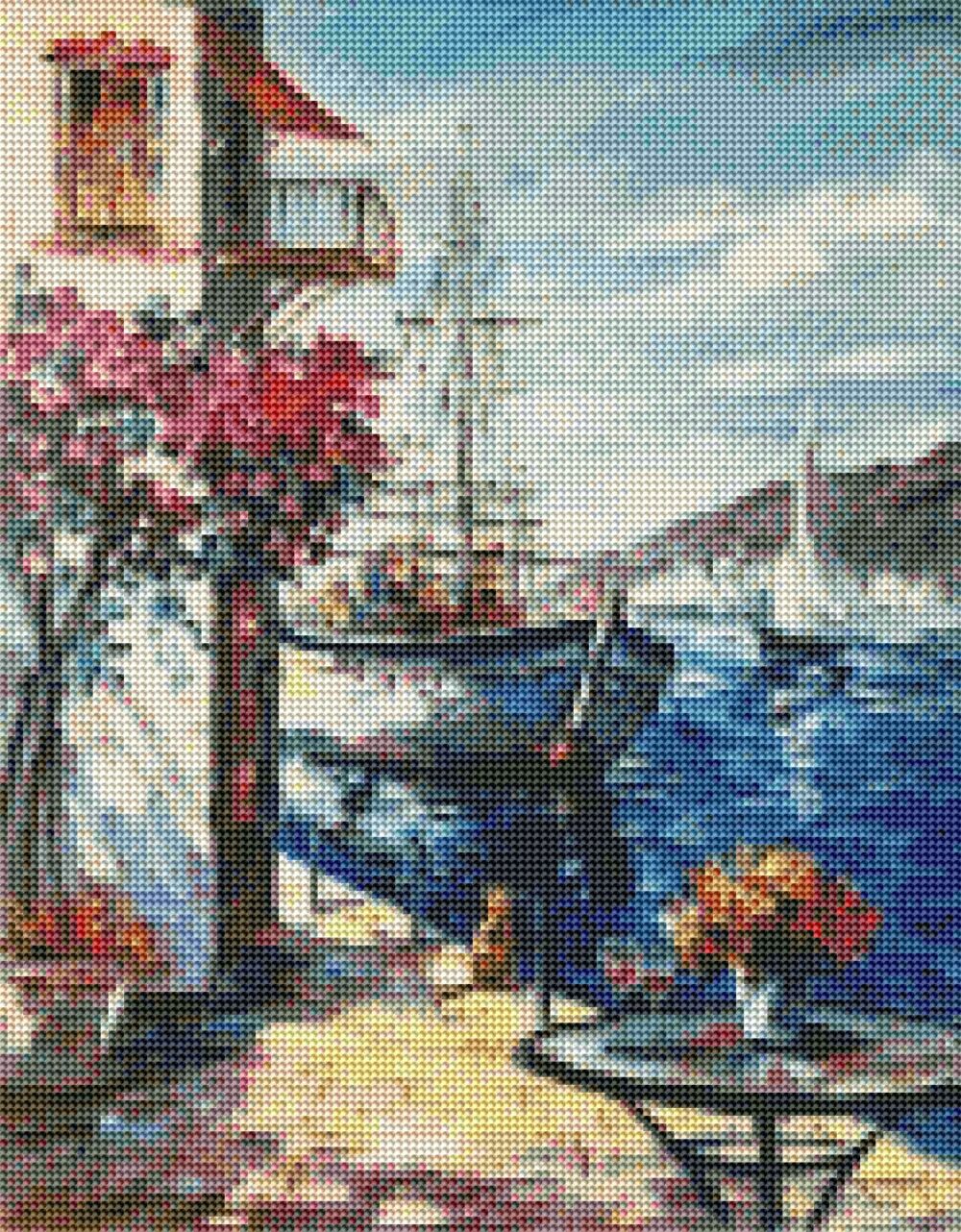 Diamond Painting Full Round Drill DIY Kit_43cm x 53cm G3603 - Image 2