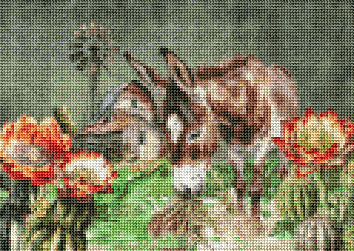 Diamond Painting Full Round Drill DIY Kit_33cm x 43cm G3683 - Image 2