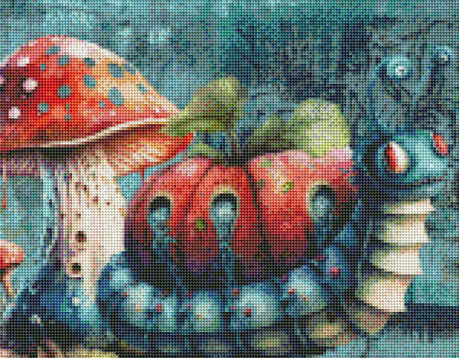 Diamond Painting Full Round Drill DIY Kit_43cm x 53cm G3692 - Image 2