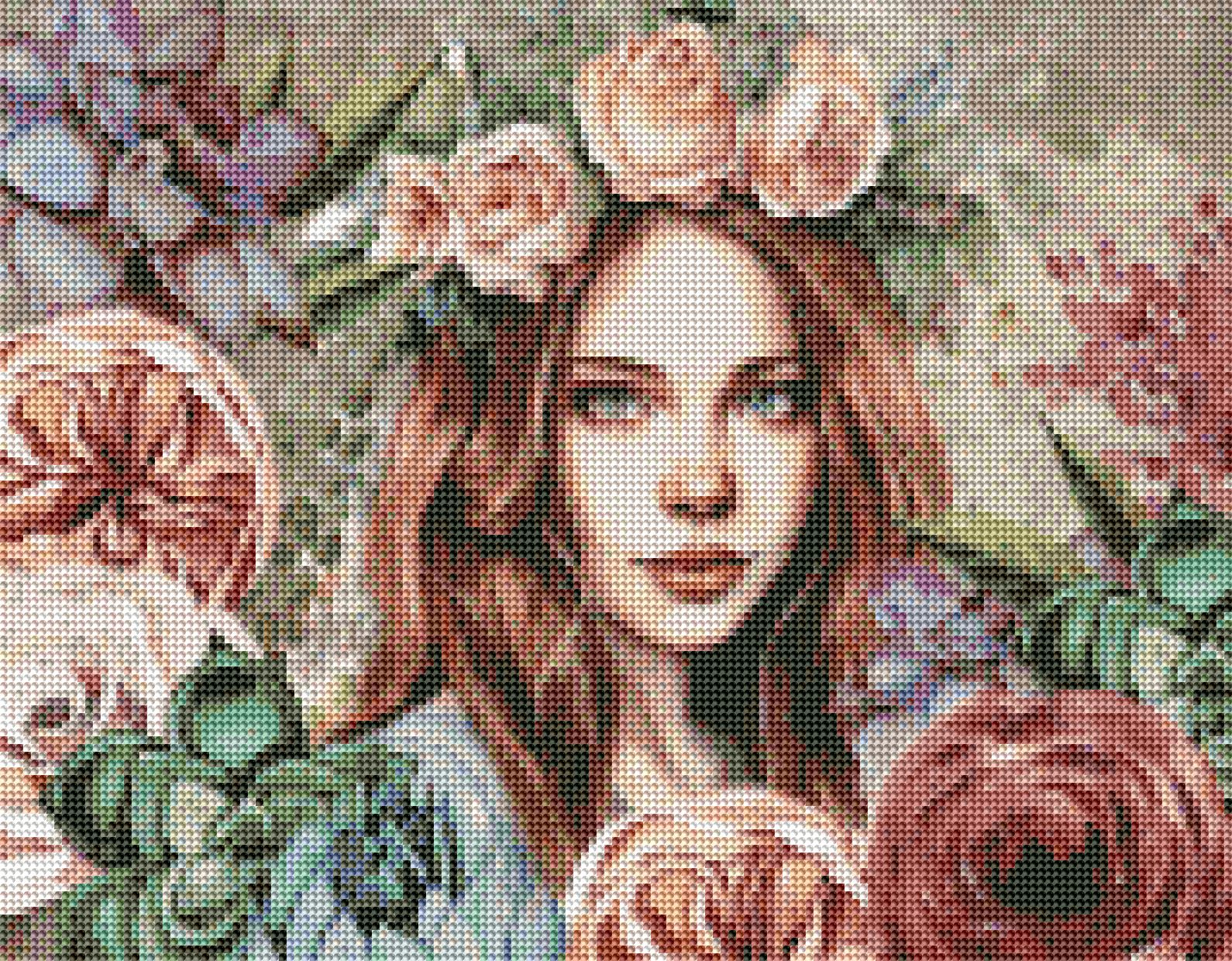 Diamond Painting Full Round Drill DIY Kit_43cm x 53cm G3699 - Image 2