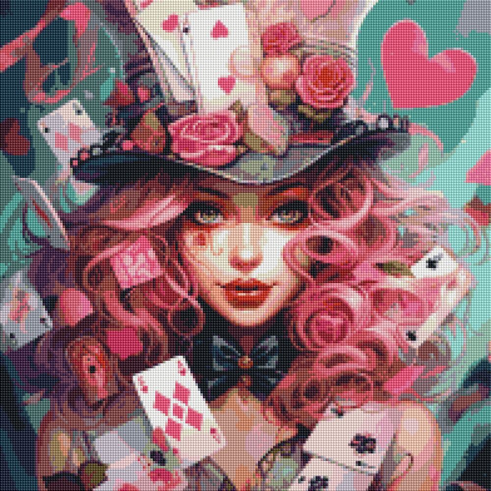 Pokerface Square Drill DIY Kit_ 50cm x 50cm - FDPPA017 by somé.craftz - Image 2