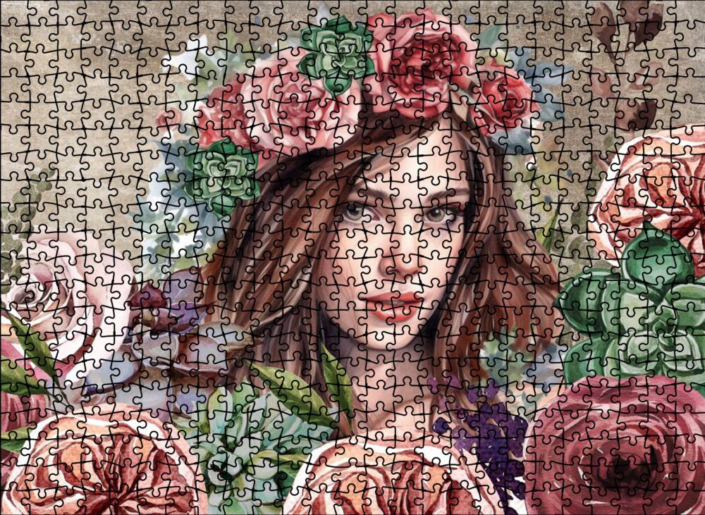 Premium Puzzle_ 500 Piece Irregular / 52cm x 38cm Rectangular G3691 - Image 2