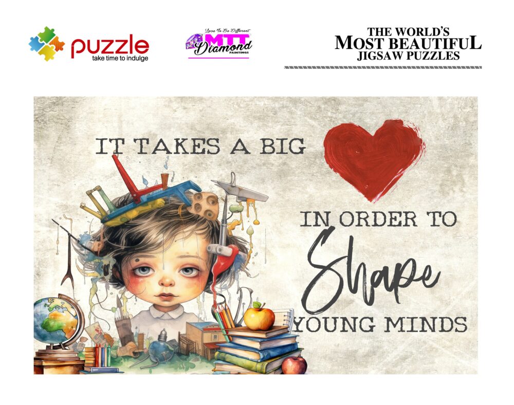 Premium Puzzle_ 500 Piece Irregular / 52cm x 38cm Rectangular G3803