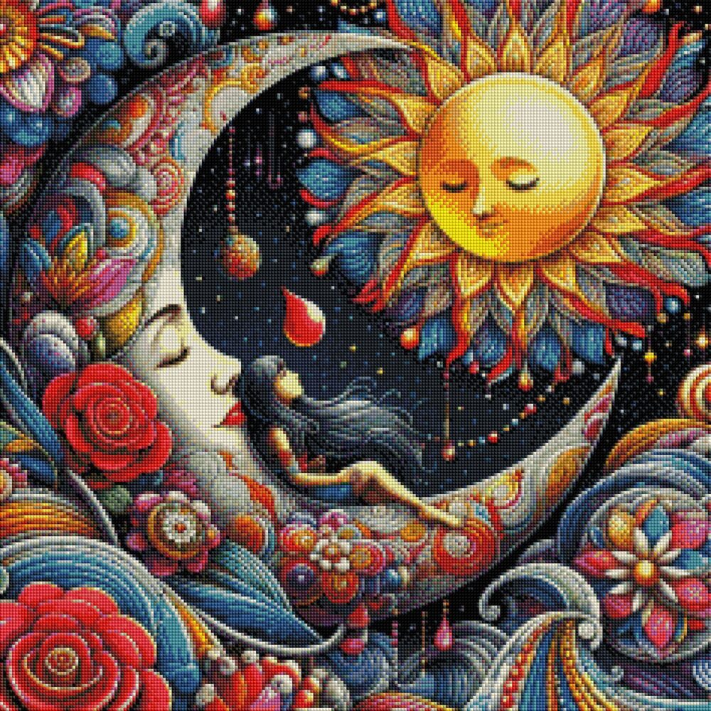 Dreaming of You Square Drill DIY Kit_ 60cm x 60cm - FDPPA035 by Kim Ebner - Image 2