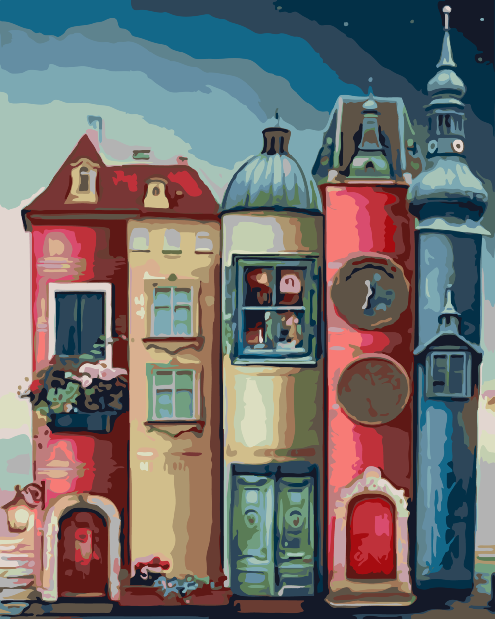 Paint by Numbers DIY Kit Deluxe_ 40cm x 50cm PBN065 - Image 2
