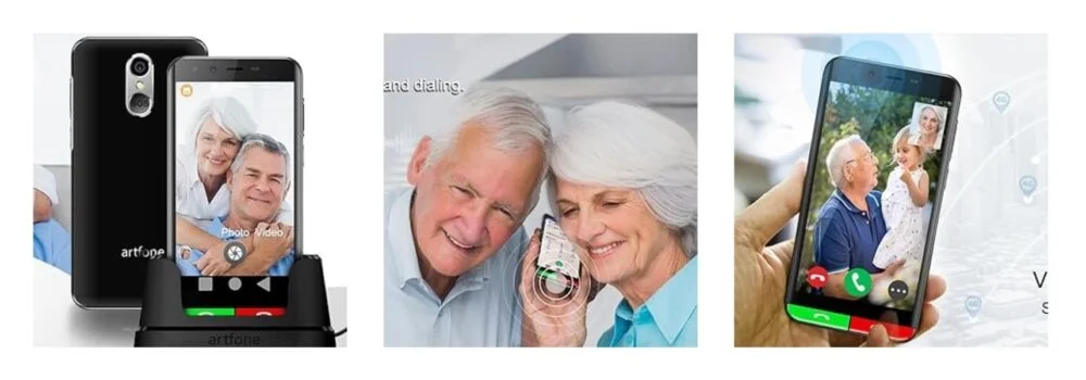 Artfone Smart 500 4G Senior Smartphone with SOS Emergency Button - Image 9