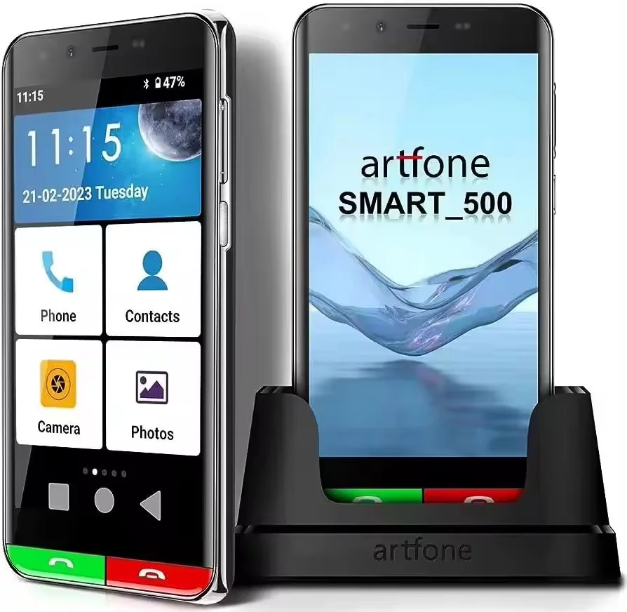 Artfone Smart 500 4G Senior Smartphone with SOS Emergency Button - Image 2