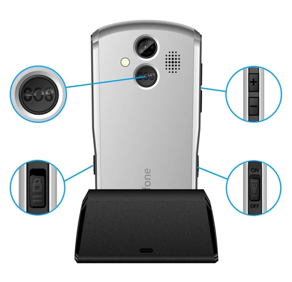 Artfone A400 4G Senior Mobile Device _ Dual SIM / SOS Function - Image 6