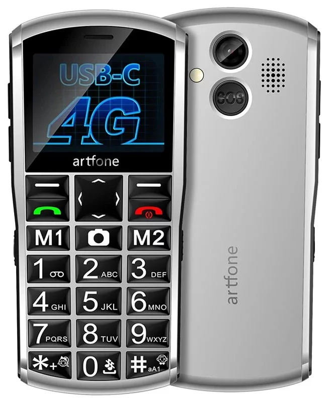 Artfone A400 4G Senior Mobile Device _ Dual SIM / SOS Function - Image 4
