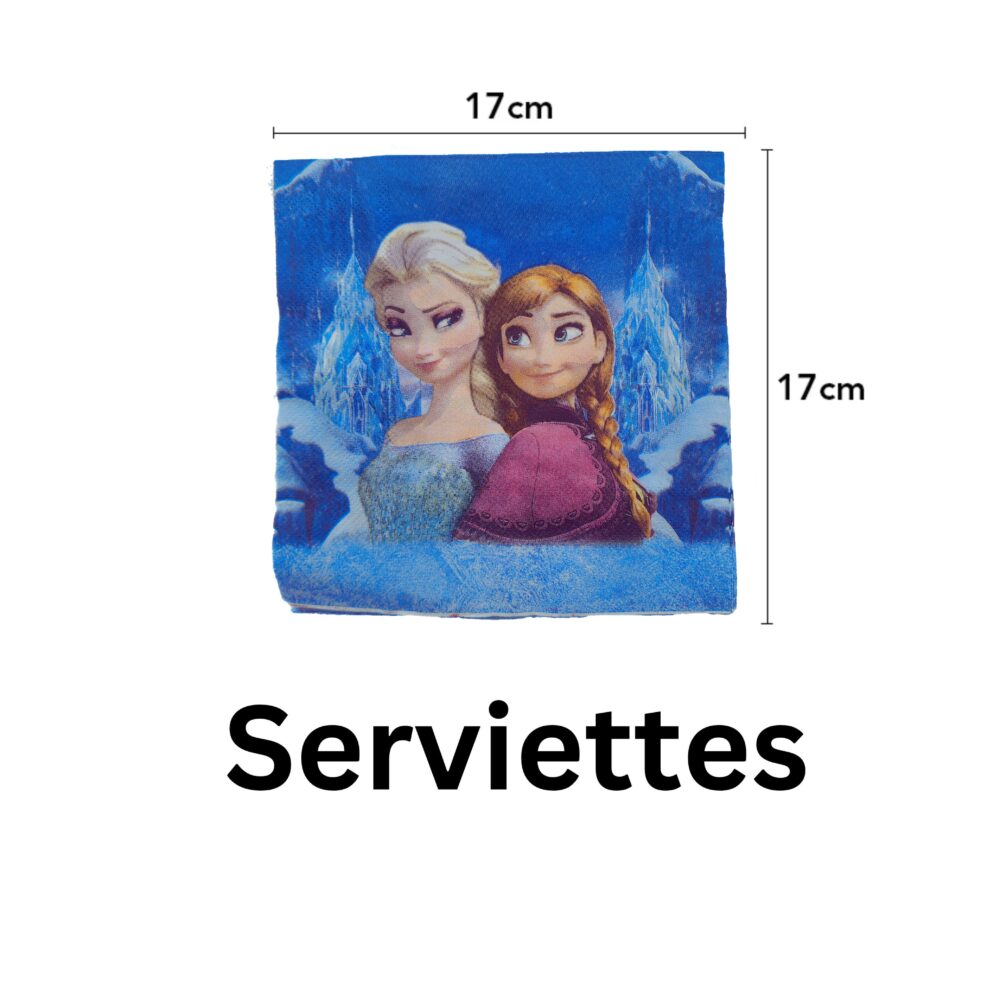 90 Piece Frozen Kids Party Decoration Set - KPS09 - Image 8