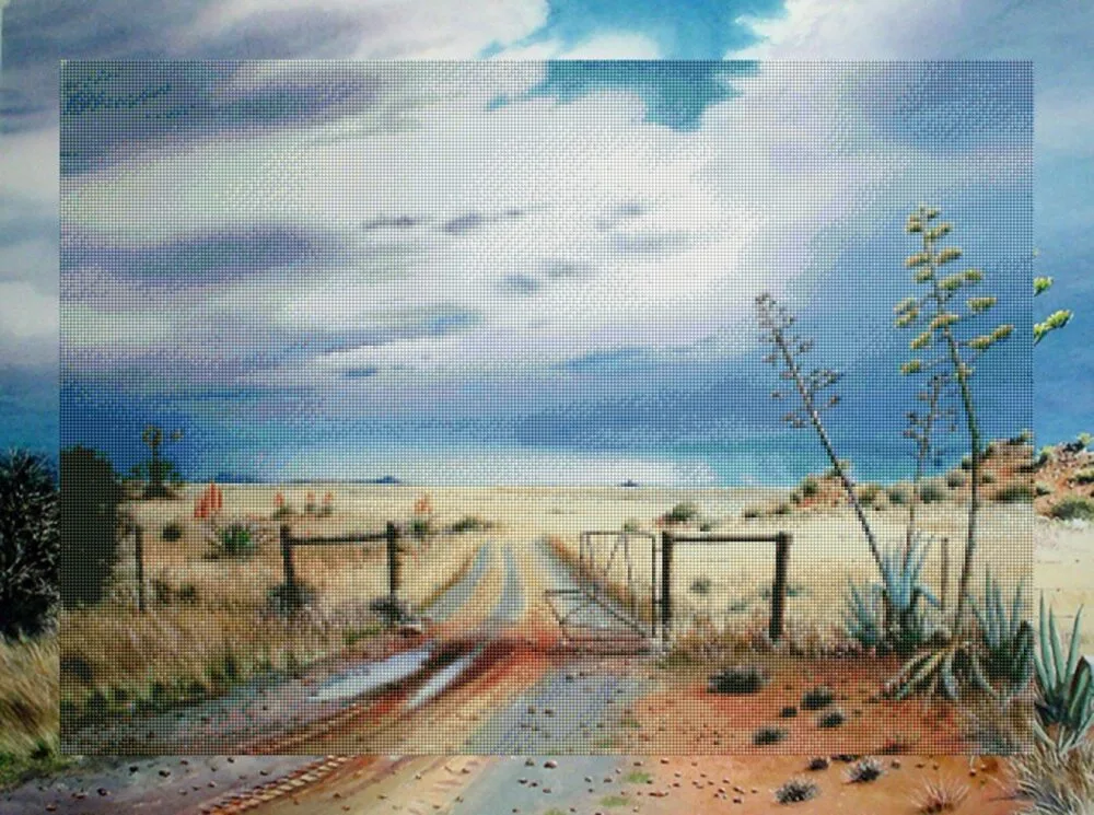 Premium Diamond Painting Square Drill DIY Kit Scenery_70cm x 50cm - F1072 - Image 2
